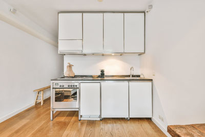 Interior of kitchen