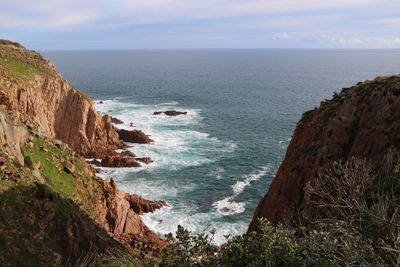 Majestic coastline from cape woolamai