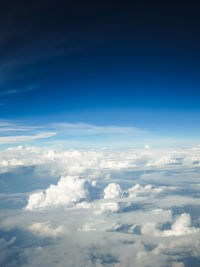 Low angle view of clouds in sky