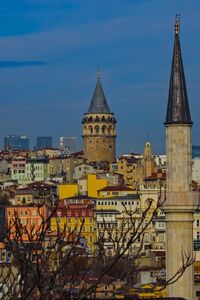 View of city against sky