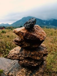 Close-up of rock