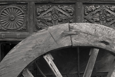 Close-up of built structure