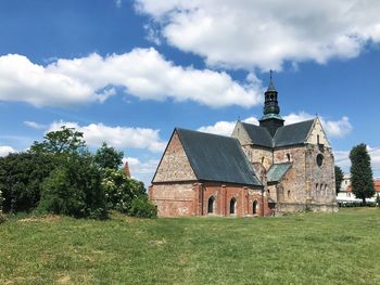 View of bell tower against sky