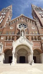 Low angle view of church