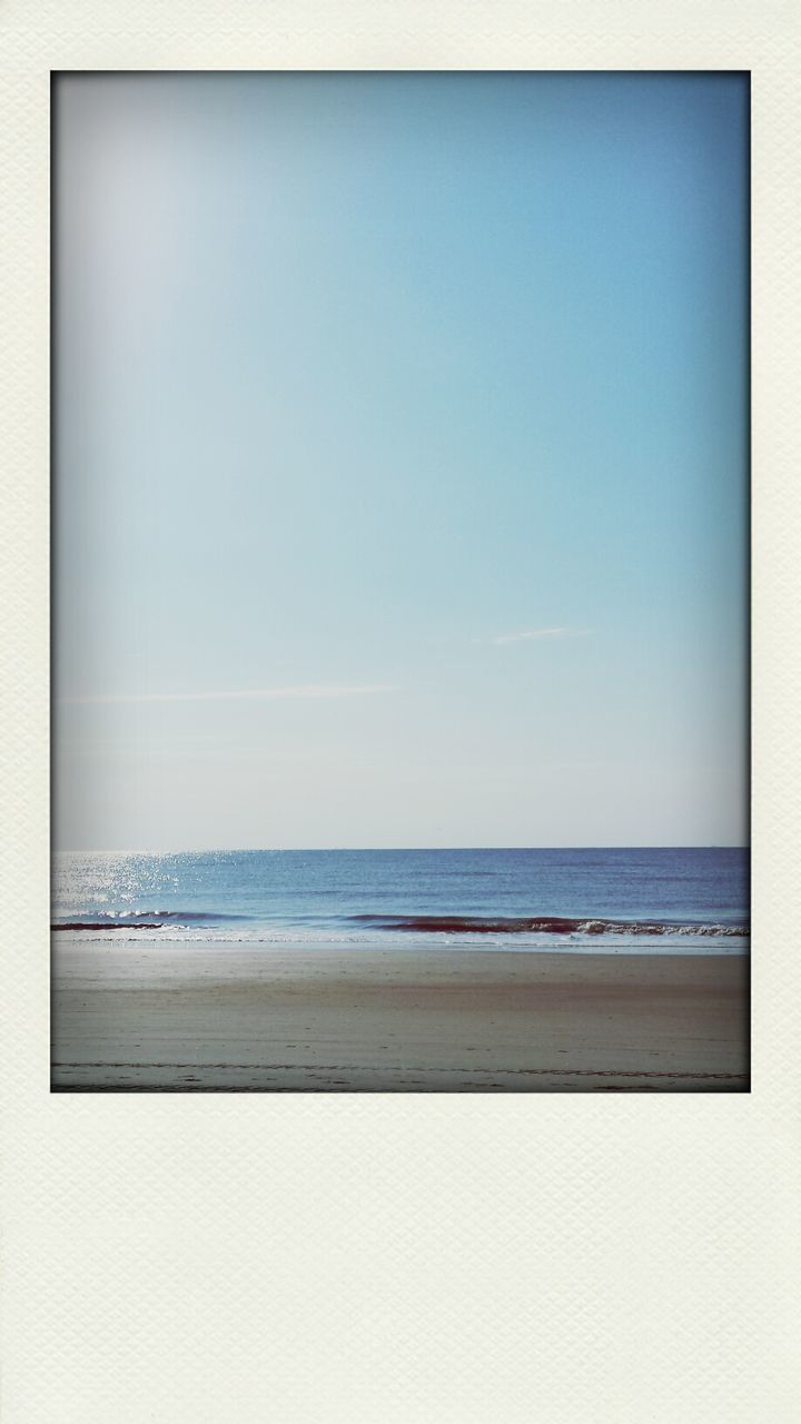 horizon over water, sea, water, beach, transfer print, tranquil scene, scenics, copy space, tranquility, beauty in nature, shore, auto post production filter, clear sky, nature, sky, sand, idyllic, wave, seascape, calm