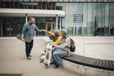 Man with dog