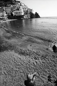 Scenic view of calm sea