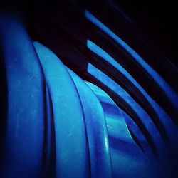 Close-up of tree against blue sky