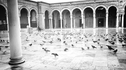 Interior of historic building