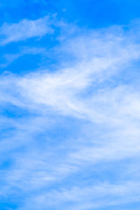 Low angle view of clouds in sky