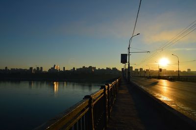 View of city at waterfront