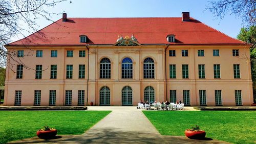 Facade of building