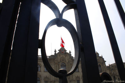 Low angle view of built structure