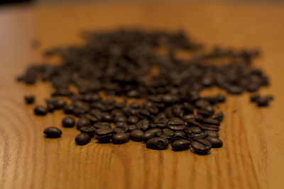 Close-up of coffee beans