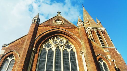 Low angle view of cathedral against sky