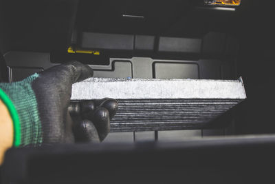 Chairs in car