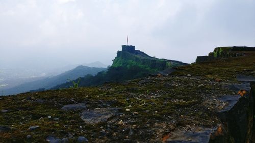 View of mountain against sky