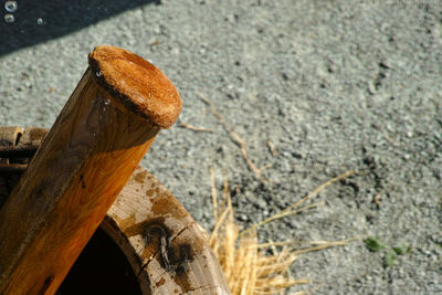 Close-up of rusty metal