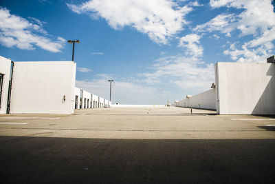 Scenic view of building against sky