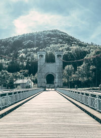 Bridge against sky