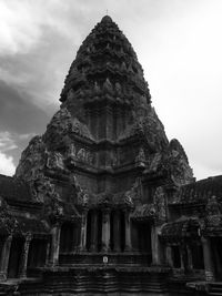 Low angle view of temple