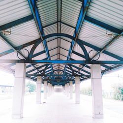 Full frame shot of architectural columns