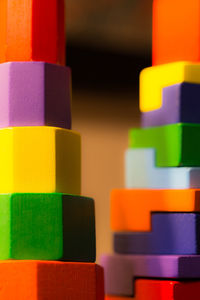 Close-up of toys