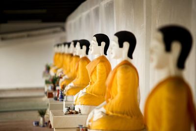 Close-up of buddha statue