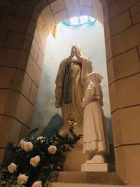 Statue of buddha in temple