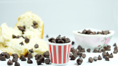 Close-up of chocolate cake