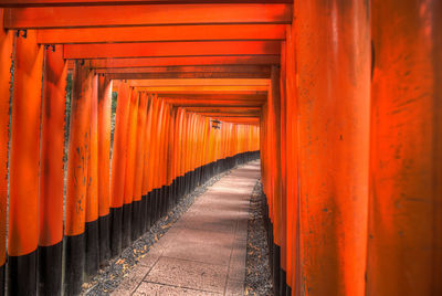 Walkway in shrine