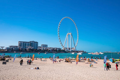 Ain dubai, the biggest ferris wheel in the world.