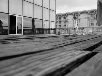 Surface level of building with buildings in background