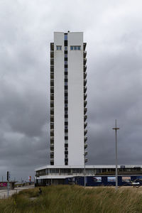 Low angle view of building against sky