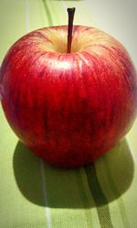 Close-up of red apple