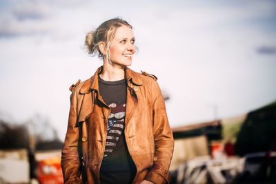 Portrait of a young woman