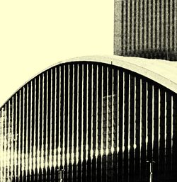 Low angle view of modern building