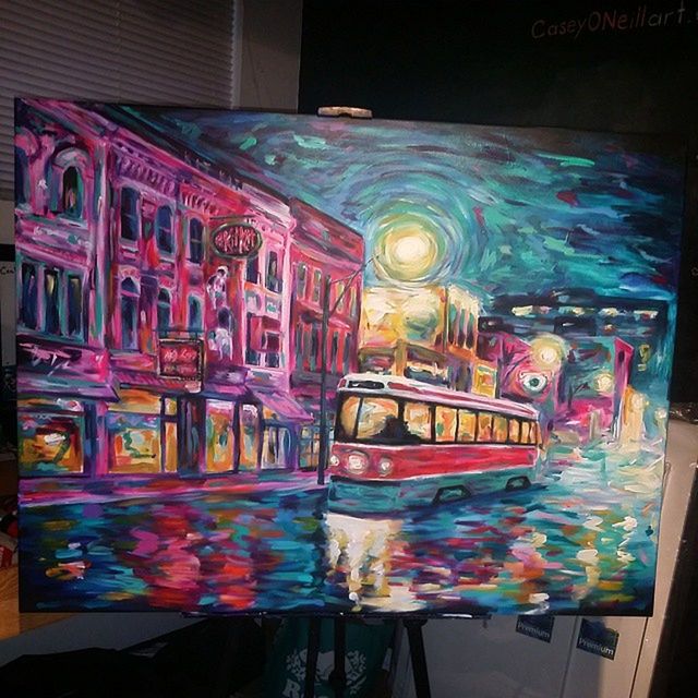 Streetcarpainting