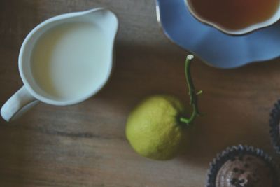 Close-up of drink on table