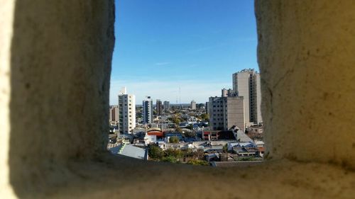 Buildings in city