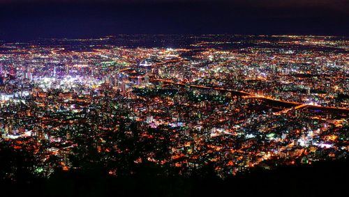 Cityscape at night