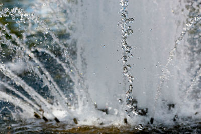 Close-up of fountain