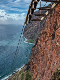 Teleferico do rancho. madeira island, portugal.