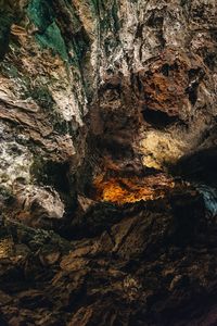 Full frame shot of rock formation