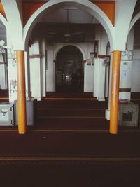 Corridor of building