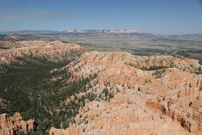 Scenic view of mountain against sky