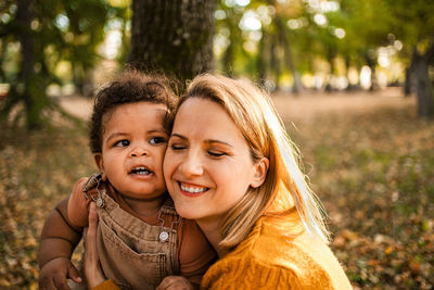 Portrait of young woman