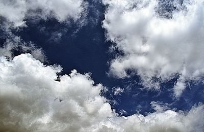 Low angle view of clouds in sky
