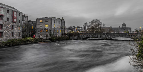 River with buildings in background