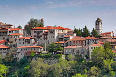 View of buildings in city